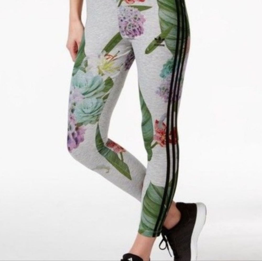 Adidas Succulent Catus Floral Leggings
